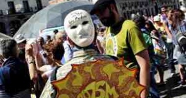 الإسبان يحيون ذكرى احتجاجات مايو المستوحاة من ثورة 25 يناير