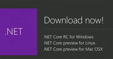 مايكروسوفت تطلق "NET Core" متاح الآن لماك وليونيكس