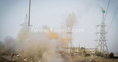 مقتل شخصين وإصابة ثالث فى انفجار بمحطة كهرباء "الوحشى" جنوب الشيخ زويد