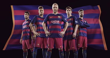 بالفيديو والصور.. برشلونة يغير خطوطه فى قميص الموسم الجديد