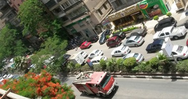 واتس آب اليوم السابع: سيارات إطفاء للسيطرة على حريق بـ"محيى الدين أبو العز"