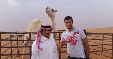 بالصور.. "ناقة" مكافأة هداف الدورى السعودى
