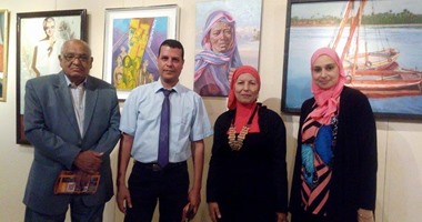 أربعة من فنانى الإسماعيلية يشاركون فى معرض من وحى الأبنودى بقصر الأمير طاز