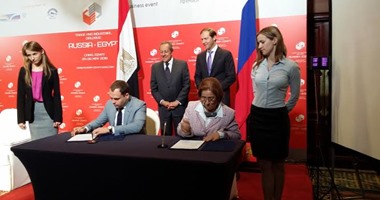 توقيع ٥ اتفاقيات تعاون بين الشركات المصرية والروسية بحضور وزيرى الصناعة للبلدين