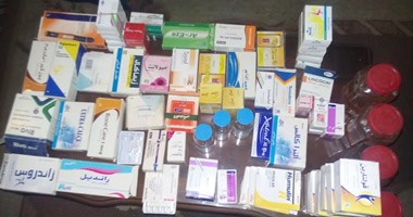 ضبط صيدلية تبيع أدوية منتهية الصلاحية ومجهولة المصدر بشبرا الخيمة