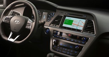 2015 Hyundai Sonata أول سيارة تعمل بنظام "جوجل كار"