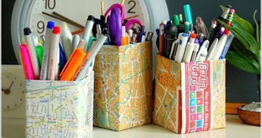 5 طرق للمرح على مكتبك أثناء المذاكرة.. علب ألوان من الخرز والخرائط والتريكو