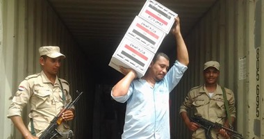 80 ألف كرتونة مواد غذائية هدية من القوات المسلحة للفقراء بأسيوط