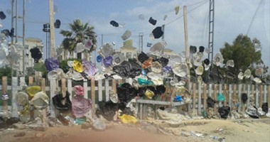 "واتس آب اليوم السابع": انتشار القمامة فى شوارع رأس البر