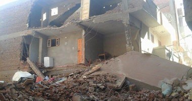 إصابة 4 أشخاص فى انهيار شرفة عقار بالإسكندرية