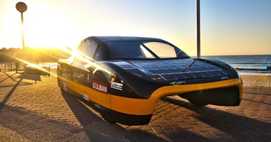 بالفيديو.. إطلاق أول سيارة سباق بالطاقة الشمسية فى يوليو المقبل
