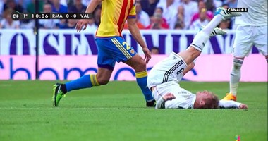 إصابة كروس أمام فالنسيا تهدد مشاركته أمام يوفنتوس