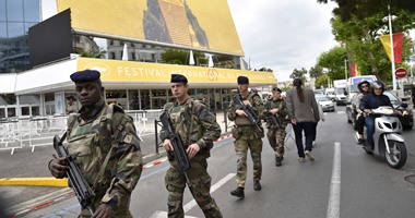 بالصور.. تعزيزات أمنية قبل انطلاق مهرجان كان السينمائى بعد هجمات باريس