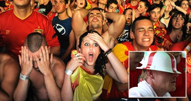 جماهير إسبانيا محرومة من مشاهدة مباريات يورو 2016