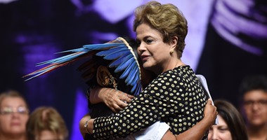 بالصور.. مجلس الشيوخ البرازيلى يستكمل اجراءات تنحية الرئيسة ديلما روسيف