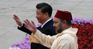 بالصور.. العاهل المغربى يصل بكين فى زيارة رسمية للصين
