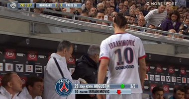 بالفيديو.. إصابة إبراهيموفيتش فى تعادل البياسجى أمام بوردو بالدوري الفرنسي