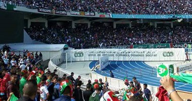 بالصور..جماهير الجزائر تحتشد فى "5 يوليو" لحضور نهائى الكأس