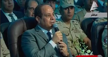 بث مباشر ..السيسى يفتتح مشروعات الهيئة الهندسية للقوات المسلحة بمدينة بدر