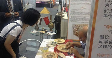 بالصور..افتتاح الجناح المصرى بمعرض الصناعات الثقافية بـ"شينزن" الصينية