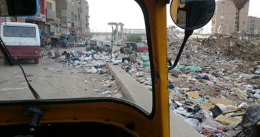 صحافة المواطن.. بالصور .. انتشار تلال القمامة بالصفطاوى ومطار إمبابة