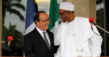 بالصور.. أخبار فرنسا .. هولاند يصل نيجيريا لإجراء محادثات مع محمد بخارى