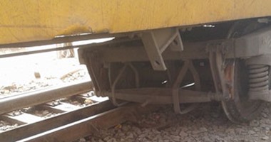 توقف حركة القطارات على خط القاهرة - طنطا عقب خروج قطار عن القضبان