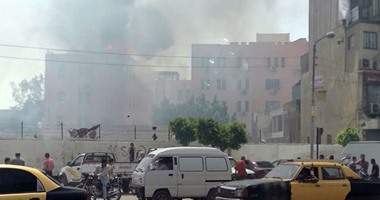 امتداد النيران لعيادة ابن سينا بمستشفى مبرة المحلة فى الغربية