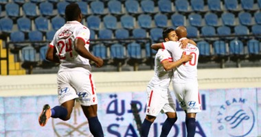  بالصور.. الزمالك يتقدم على الاتحاد السكندرى بهدف نظيف فى الشوط الأول