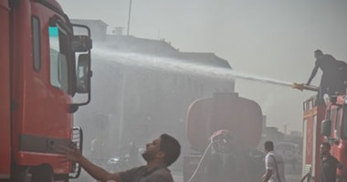 السيطرة على حريق محدود بحجز قسم شرطة الهرم ومصدر: لا إصابات