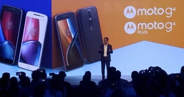 "موتورولا" تعلن رسميا عن هاتفى موتو G4 وG4 بلس