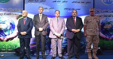 محافظ الإسكندرية يفتتح مؤتمر تكنولوجيا معالجة المياه فى دورته 31