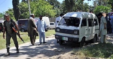 مقتل وإصابة 14 شخصا فى حادث تصادم حافلة ركاب باكستان