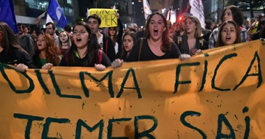 فى أول أسبوع من توليه المنصب.. المئات يتظاهرون ضد رئيس البرازيل المؤقت