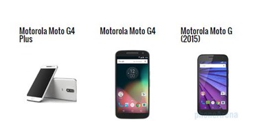 أبرز الفروق بين هواتف Moto G4 Plus وMoto G4 وMoto G "2015"