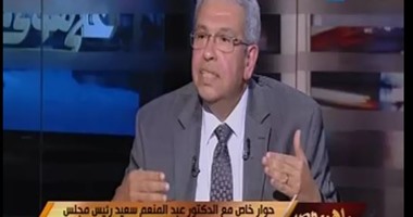 عبد المنعم سعيد لـ"خالد صلاح": ثورة يناير لم تفرز برنامجا جادا لتقدم الدولة