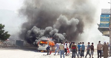 انفجار سيارة مفخخة بمحيط البنك المركزى فى عدن