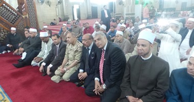 بالصور.. بدء احتفالية النصف من شعبان بمسجد المرسى أبو العباس بالإسكندرية