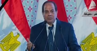 السيسي: تعامل مؤسسات الدولة مع أزمة الطائرة المصرية تم بشكل جيد