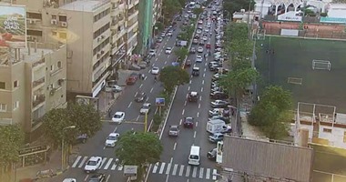 بالصور.. "مرور الجيزة" تعيد تخطيط وتطوير شارع محى الدين أبو العز بالدقى