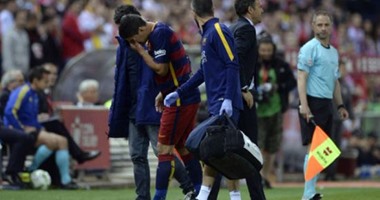 بالفيديو.. سواريز يدخل فى نوبة بكاء بسبب الإصابة فى نهائى كأس إسبانيا