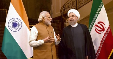بالصور.. رئيس وزراء الهند وحسن روحانى يوقعان اتفاقيات إقتصادية