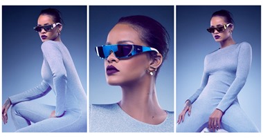 بالصور..ريهانا تتعاون مع "ديور" فى مجموعة نظارات شمسية جديدة