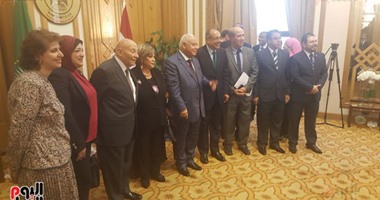 بالصور..محمد فايق وسفراء تشاد ورواندا وتونس فى احتفال الخارجية بيوم أفريقيا
