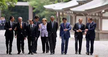 رئيس وزراء اليابان يصطحب زعماء مجموعة الـ7 لمزار دينى قبل انطلاق القمة