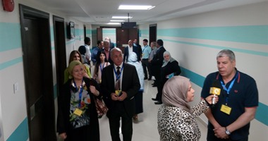 بالصور.. أحمد شوبير ونواب الأقصر يصلون لمستشفى الأورام بالمحافظة 