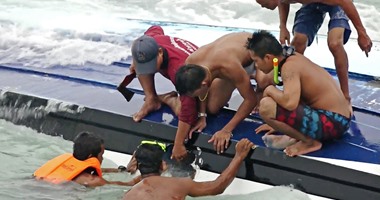 غرق شابين أثناء الاستحمام بشاطئ الهانوفيل غرب الإسكندرية