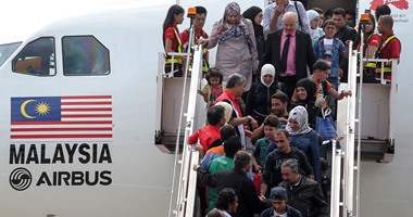 بالصور.. اخبار ماليزيا .. وصول 38 لاجىء سورى إلى ماليزيا بينهم 31 طفلا