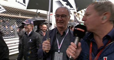 بالصور.. رانييرى وفوزنياكى وسط أمطار وحوادث سباق فورمولا1