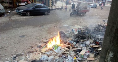 صحافة المواطن: تراكم القمامة فى شارع محمد حسين ببولاق الدكرور